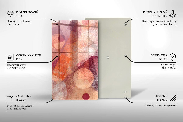 Kitchen countertop cover Abstract art