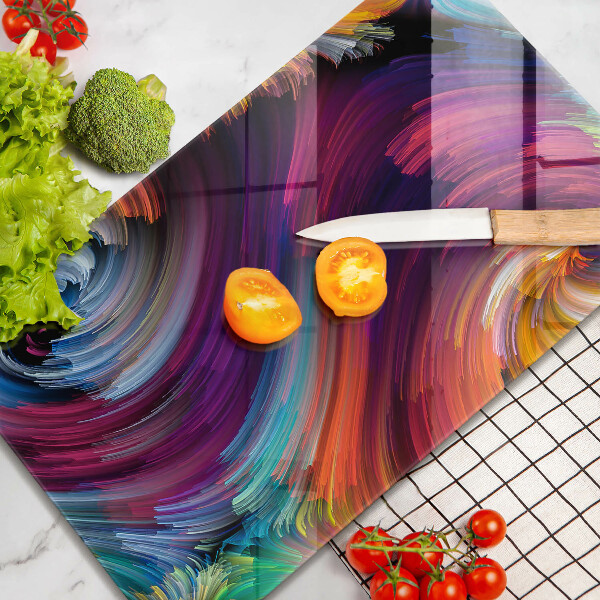 Kitchen countertop cover Colorful highlights