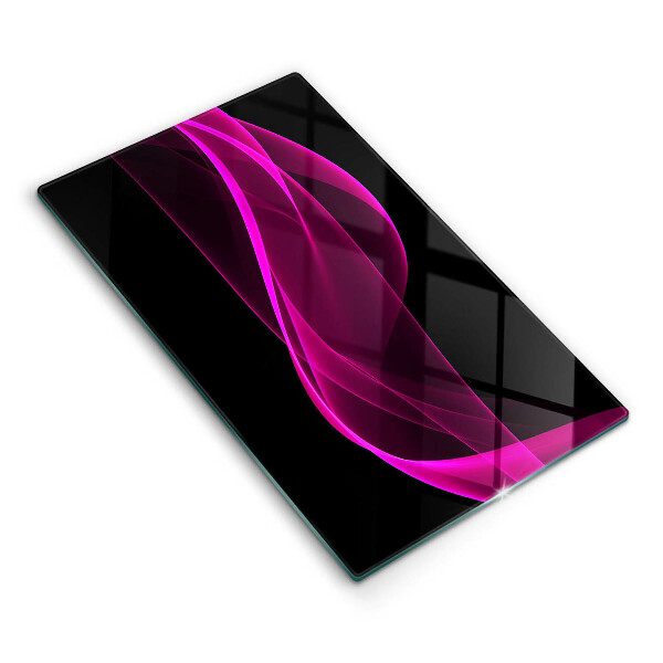 Kitchen countertop cover Pink abstraction