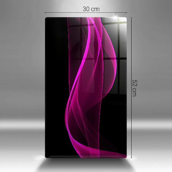 Kitchen countertop cover Pink abstraction