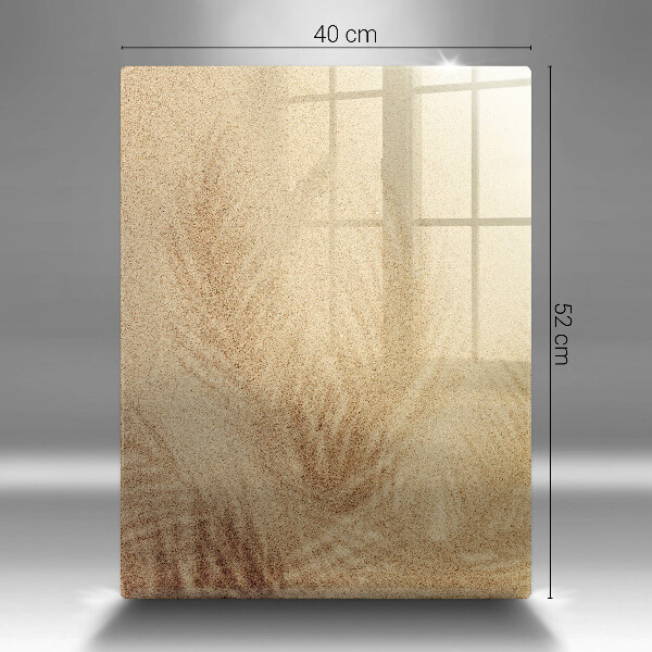 Kitchen countertop cover Beach sand and holidays