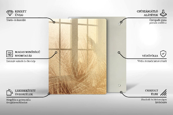 Kitchen countertop cover Beach sand and holidays