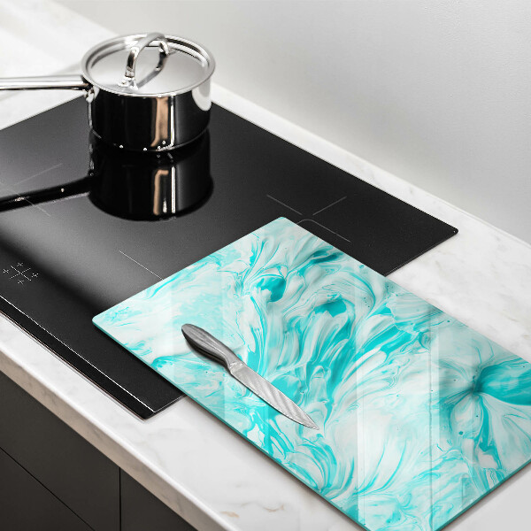 Induction hob protector Paints abstraction