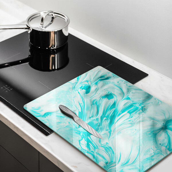 Induction hob protector Paints abstraction