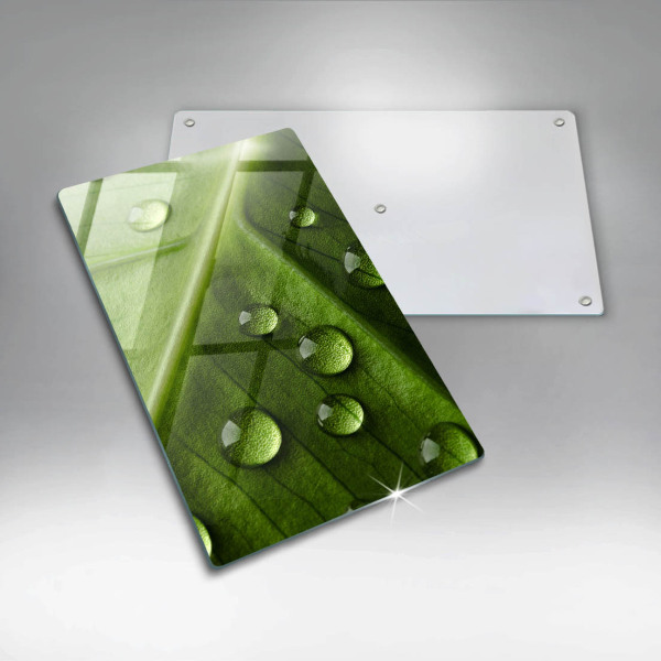 Induction hob protector Nature Rosa and Leaf