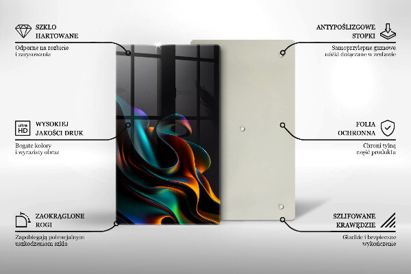 Worktop cover Colorful abstraction