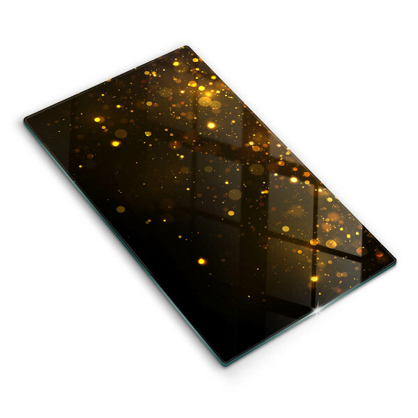 Worktop cover Golden glitter