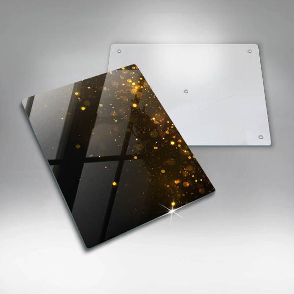 Worktop cover Golden glitter