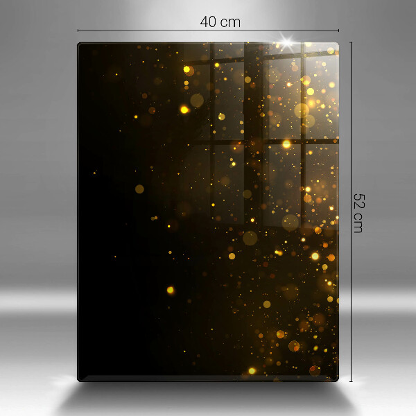 Worktop cover Golden glitter