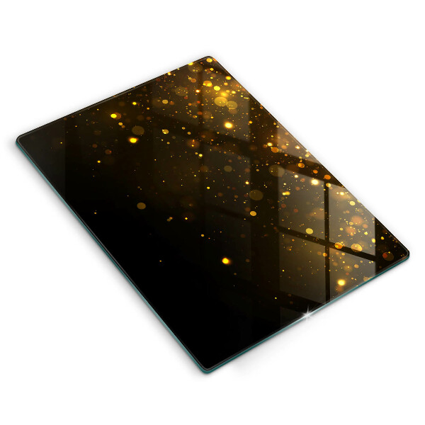 Worktop cover Golden glitter