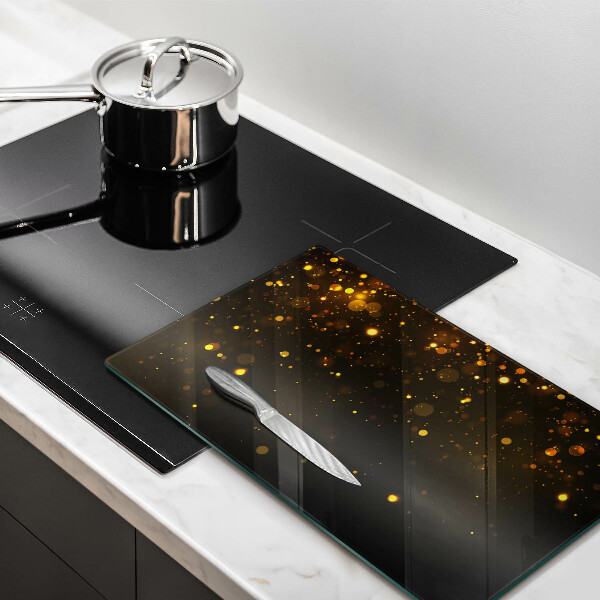 Worktop cover Golden glitter