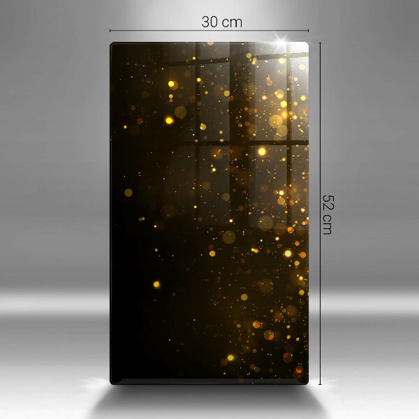 Worktop cover Golden glitter