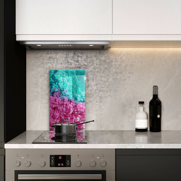 Worktop cover Turkos-pink smoke