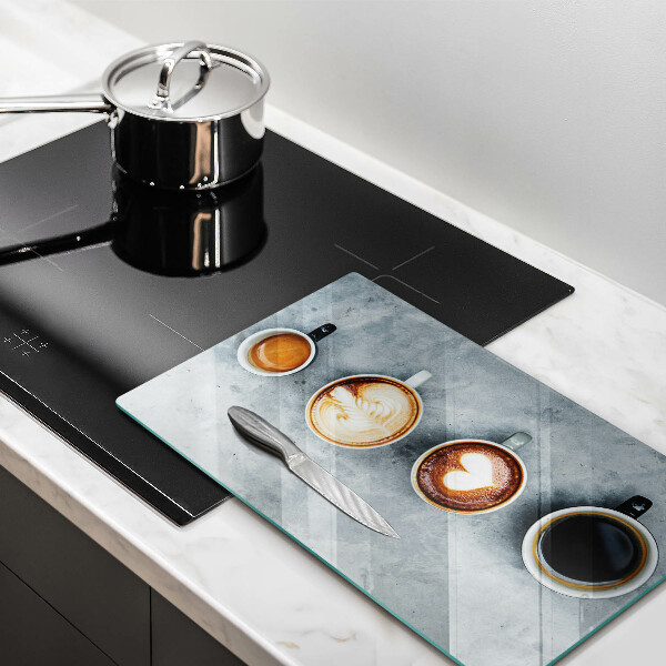 Induction hob protector Kitchen - Coffee cups