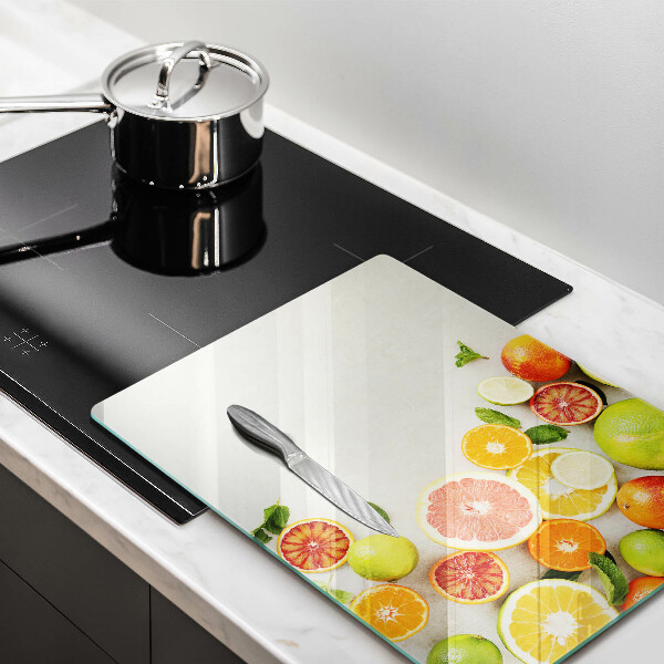 Induction hob protector Fruits citruses