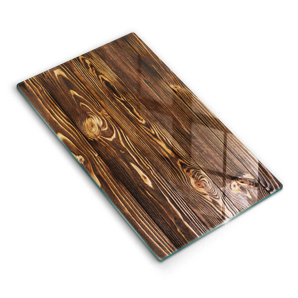 Induction hob protector Wood texture