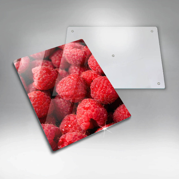 Induction hob protector Raspberry fruit