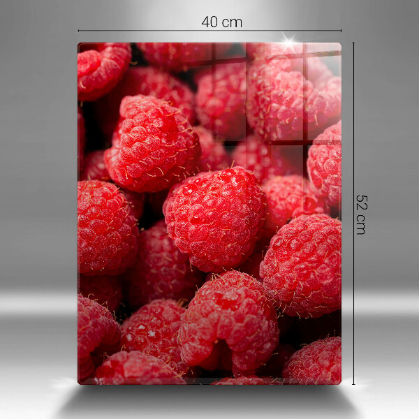 Induction hob protector Raspberry fruit