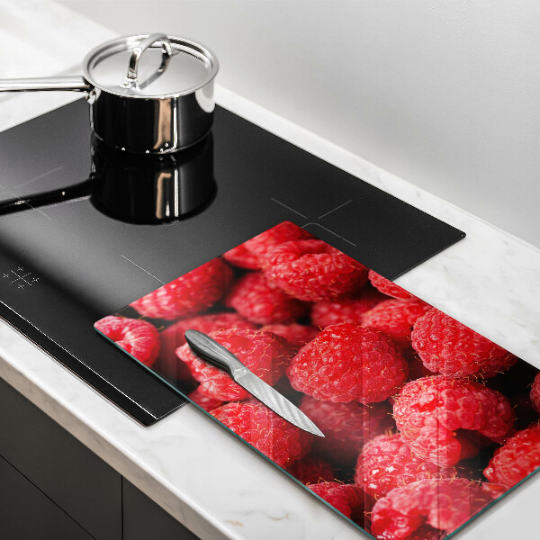 Induction hob protector Raspberry fruit
