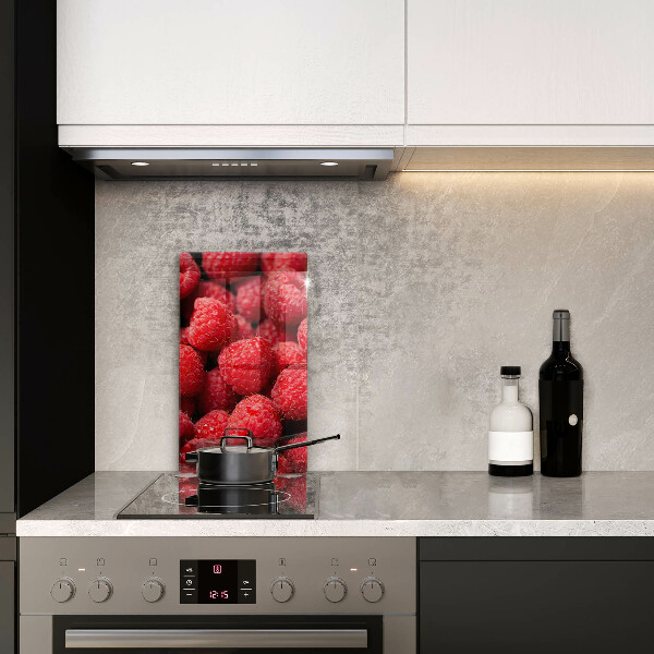 Induction hob protector Raspberry fruit