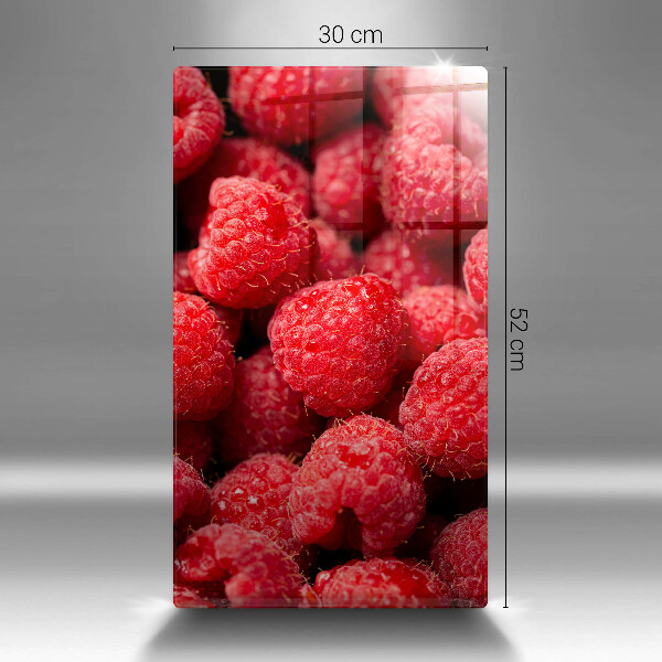Induction hob protector Raspberry fruit