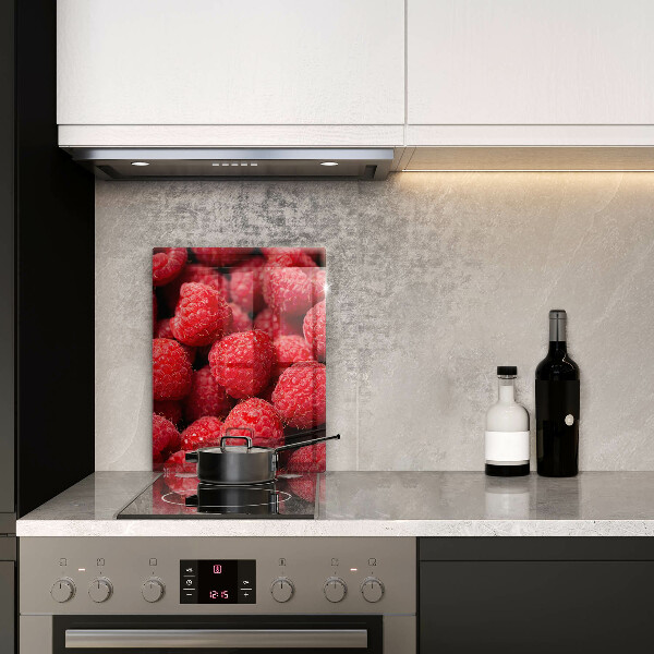 Induction hob protector Raspberry fruit
