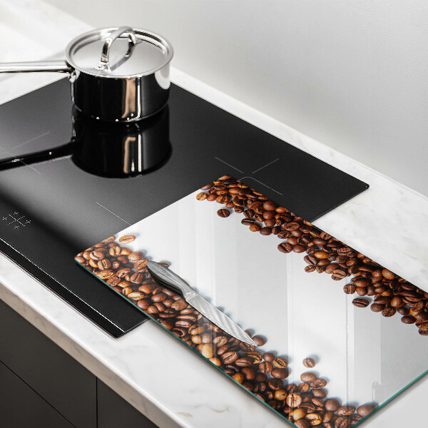 Induction hob protector Grain coffee