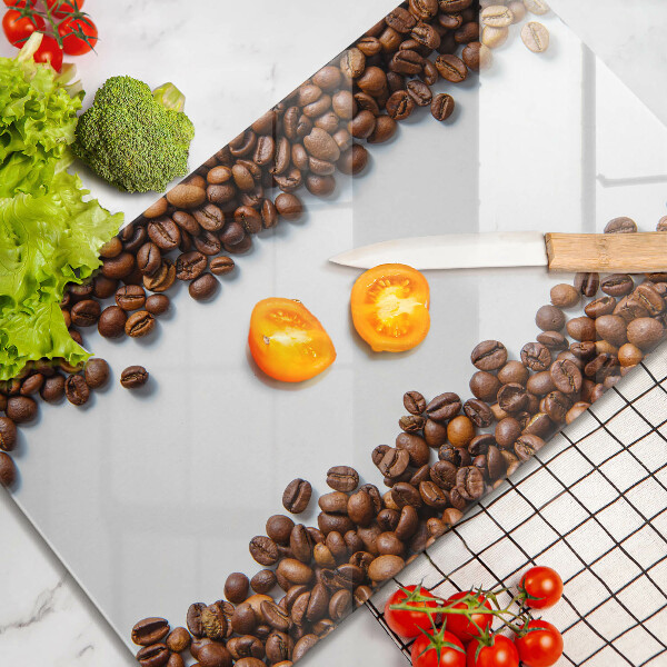 Induction hob protector Grain coffee