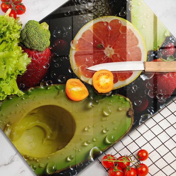 Induction hob protector Fruits and vegetables