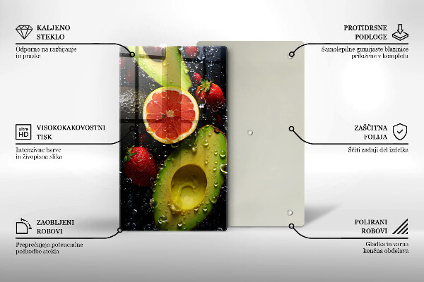 Induction hob protector Fruits and vegetables