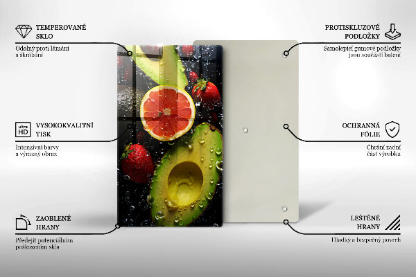 Induction hob protector Fruits and vegetables