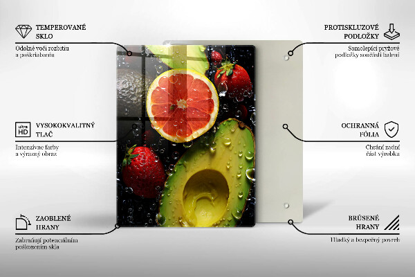 Induction hob protector Fruits and vegetables
