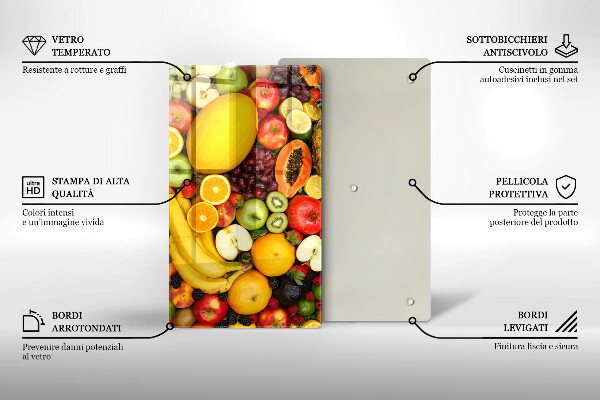 Induction hob protector Fruit collection