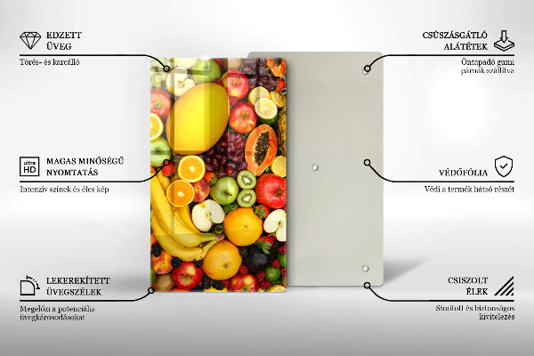 Induction hob protector Fruit collection