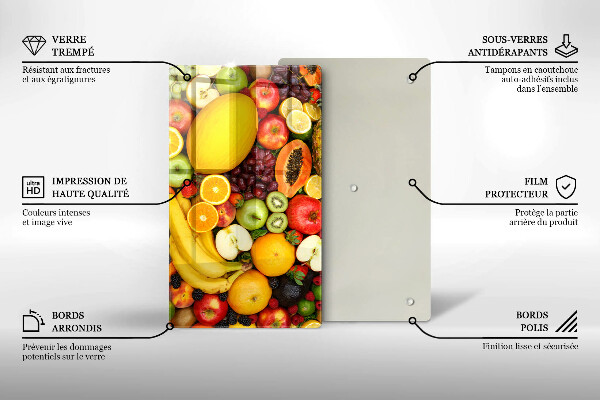 Induction hob protector Fruit collection