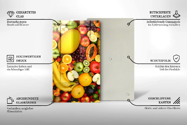 Induction hob protector Fruit collection