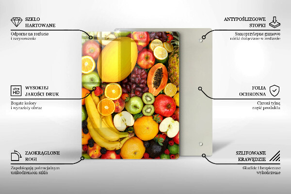Induction hob protector Fruit collection