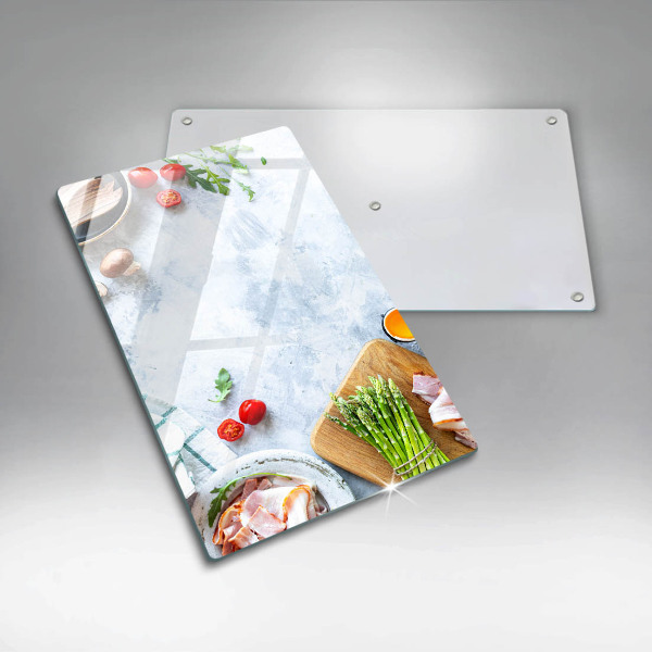 Induction hob protector Ingredients in the kitchen