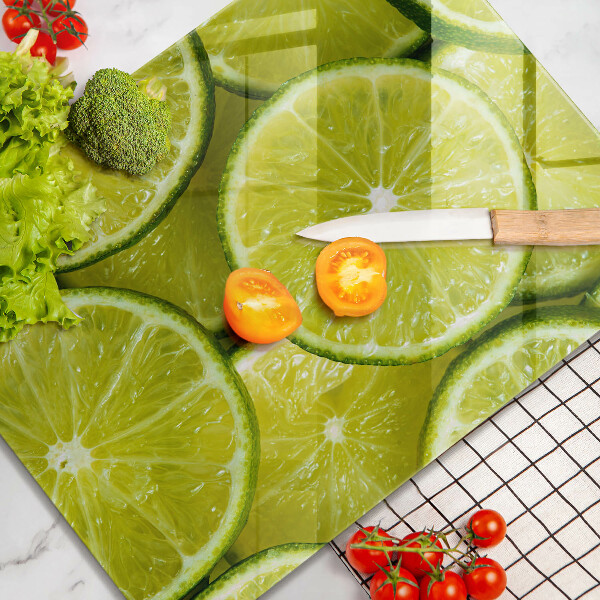 Work surface savers Lime slices