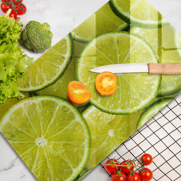 Work surface savers Lime slices
