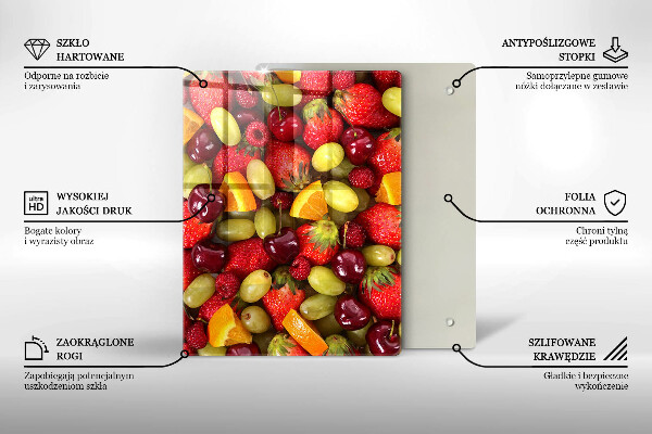 Work surface savers Summer fruits