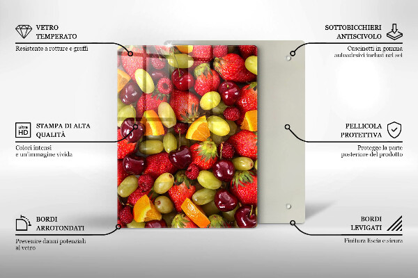 Work surface savers Summer fruits