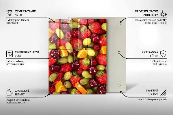 Work surface savers Summer fruits