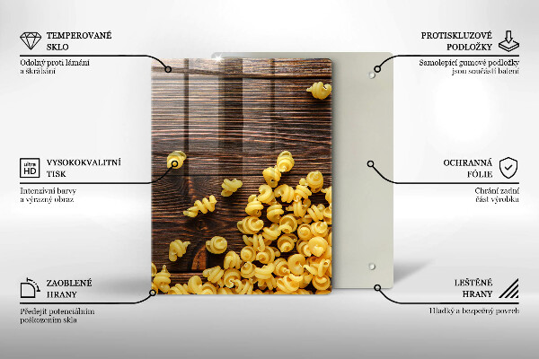 Work surface savers Pasta on a table