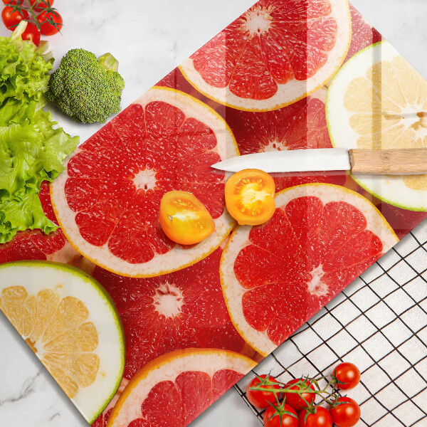 Work surface savers Grapefruit slices