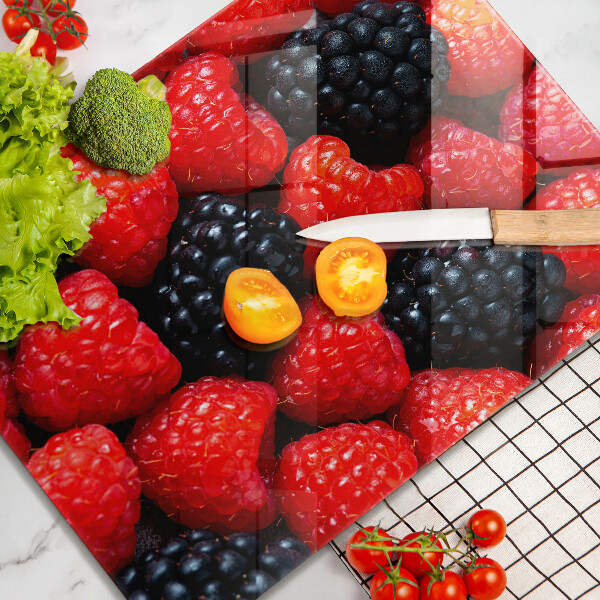 Work surface savers Raspberries and blackberries