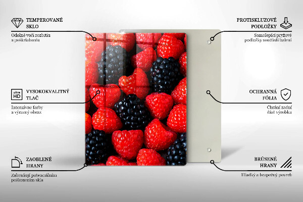 Work surface savers Raspberries and blackberries