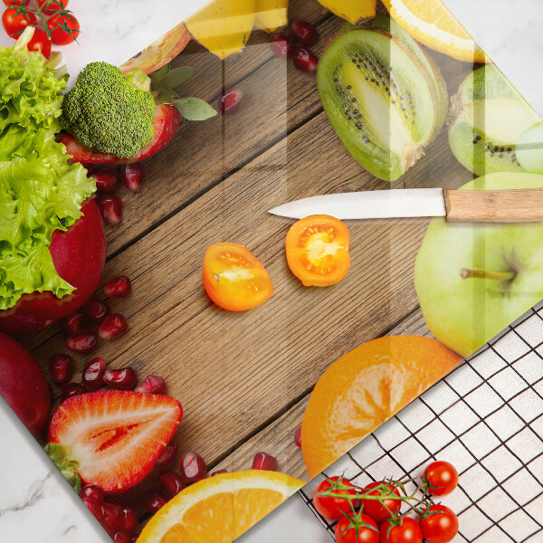 Work surface savers Fresh fruit