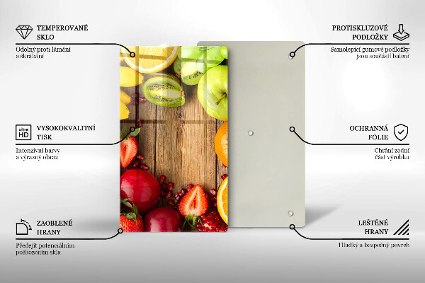 Work surface savers Fresh fruit