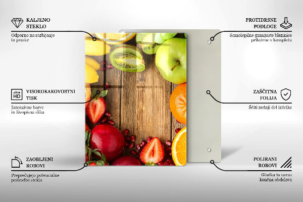 Work surface savers Fresh fruit